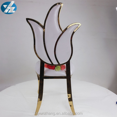 Λουλουδιών σχεδίου υψηλή πίσω έδρα 49X56X107cm επίπλων γαμήλιων εδρών βασιλική