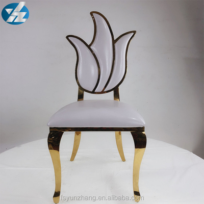Λουλουδιών σχεδίου υψηλή πίσω έδρα 49X56X107cm επίπλων γαμήλιων εδρών βασιλική