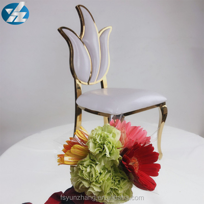 Λουλουδιών σχεδίου υψηλή πίσω έδρα 49X56X107cm επίπλων γαμήλιων εδρών βασιλική