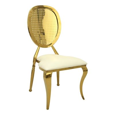 Καλή τιμή Atrovirens Λευκό δέρμα PU καρέκλες δεξίωσης γάμου καρέκλες ενοικίασης σε απευθείας σύνδεση