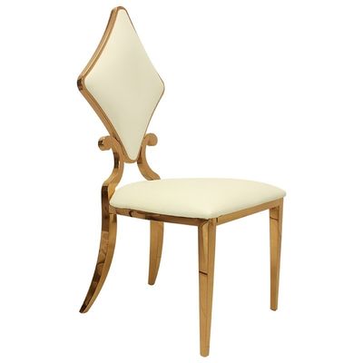 Καλή τιμή Stackable Prismatic πίσω επικαλυμμένα καθίσματα γαμήλιων εδρών ανοξείδωτου σε απευθείας σύνδεση