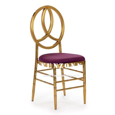 Καλή τιμή Χρυσό μέταλλο από ανοξείδωτο χάλυβα ξενοδοχείο τραπέζι καρέκλα Φοίνιξ στοιβάζοντας εκδήλωση καρέκλα πάρτι καρέκλα γάμου σε απευθείας σύνδεση