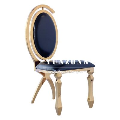 Καλή τιμή Ντουμπάι Λούξου ξενοδοχείο έπιπλα φθηνό χονδρικό χρυσό από ανοξείδωτο χάλυβα τραπέζι καρέκλα γάμου για το γεγονός πάρτι σε απευθείας σύνδεση