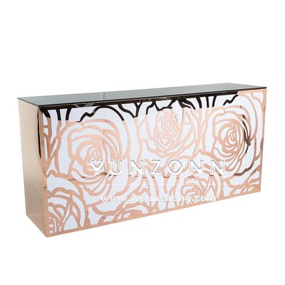 Καλή τιμή Nuovo di zecca personalizzabile LED Bar Counters per Ristoranti e Bar Commerciali Design a Rosa σε απευθείας σύνδεση