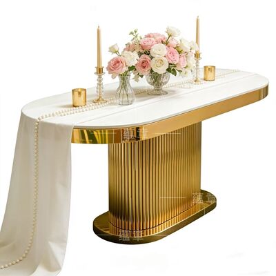 Καλή τιμή Mobiliario de boda Lujoso Diseño Moderno Muebles de Comedor Mesa de Comedor para Restaurante σε απευθείας σύνδεση