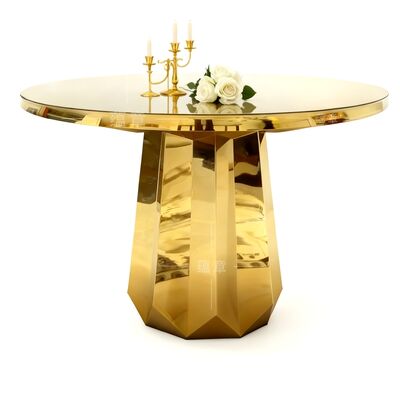 Καλή τιμή Τραπέζια Γάμου από Ανοξείδωτο Ατσάλι με Ηλεκτρολυτική Επιμετάλλωση σε Σχήμα Διαμαντιού για Εκδηλώσεις και Περιστάσεις Έπιπλα σε απευθείας σύνδεση