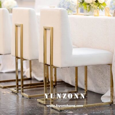 Καλή τιμή Usadas Sillas de Boda Modernas de Acero Inoxidable para Restaurante, Baratas, Apilables, para Iglesia, Banquete, Sillas de Acento VIP para Hotel σε απευθείας σύνδεση