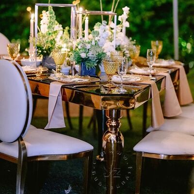 Καλή τιμή Σετ τραπεζαρίας YZ Modern Triangle με βάση από ανοξείδωτο ατσάλι, επιφάνεια από tempered glass, πολύχρωμο σκελετό, ανθεκτικό για εξωτερικούς χώρους, διαμερίσματα, βίλες σε απευθείας σύνδεση