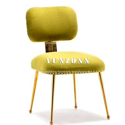 Καλή τιμή Κομψή καρέκλα τραπεζαρίας Harper Olive με πλάτη σε σχήμα Τ για πολυτελείς εκδηλώσεις γάμου σε απευθείας σύνδεση