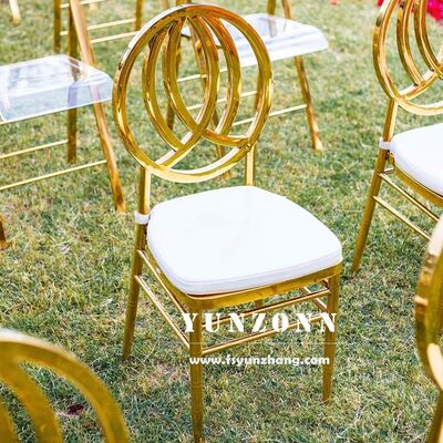 Καλή τιμή Κίνα Εταιρική προμήθεια Χάλυβα Ατσάλι Φίνιξ Καρέκλα σε χρυσό και λευκό για γάμους Πανηγύρια Ξενοδοχεία Εξωτερική τραπεζαρία Διαμερίσματα σε απευθείας σύνδεση