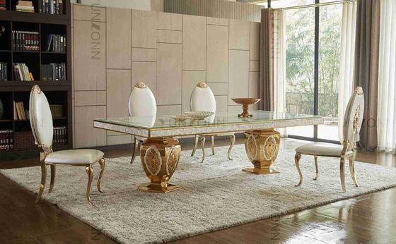 Καλή τιμή Να δειπνήσει επιτραπέζιων σχεδίων γαμήλιου συμποσίου ατμόσφαιρας πολυτέλειας ευγενής πίνακας με 10-12 Seaters σε απευθείας σύνδεση